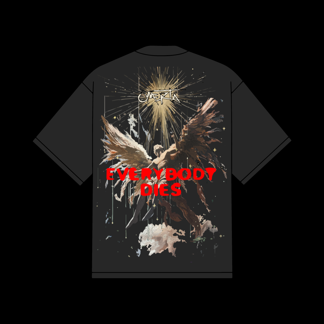 KREWLONLY X "FALLEN ANGEL" LIMITED EDITION GRAPHIC T-SHIRT