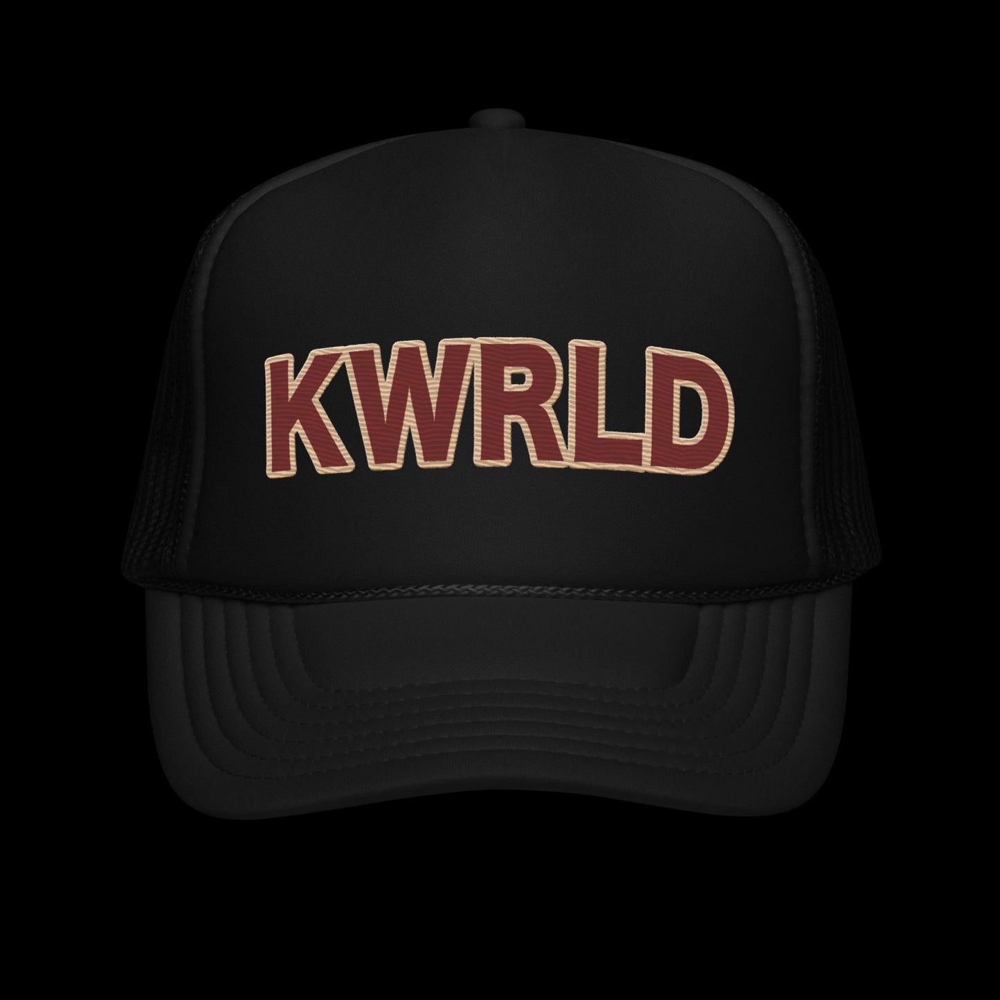 KWRLD X "CRAZY TAZ" FOAM TRUCKER HAT