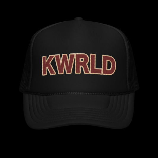 KWRLD X "CRAZY TAZ" FOAM TRUCKER HAT