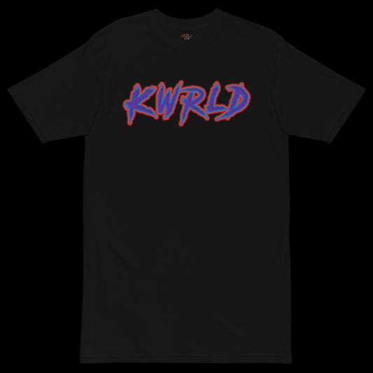 KWRLD X "AREA 93" PREMIUM HEAVYWEIGHT RETRO T-SHIRT