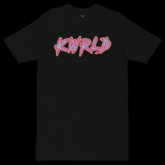 KWRLD X "PINKY, NO BRAIN" PREMIUM HEAVYWEIGHT RETRO T-SHIRT