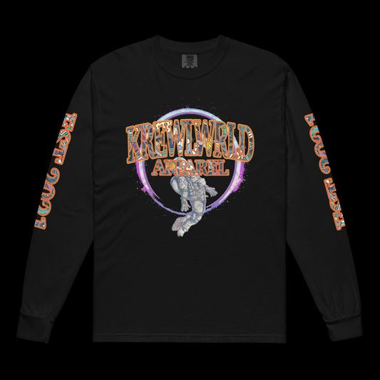 KWRLD X "OUTTA SPACE" HEAVYWEIGHT LONG SLEEVE T-SHIRT