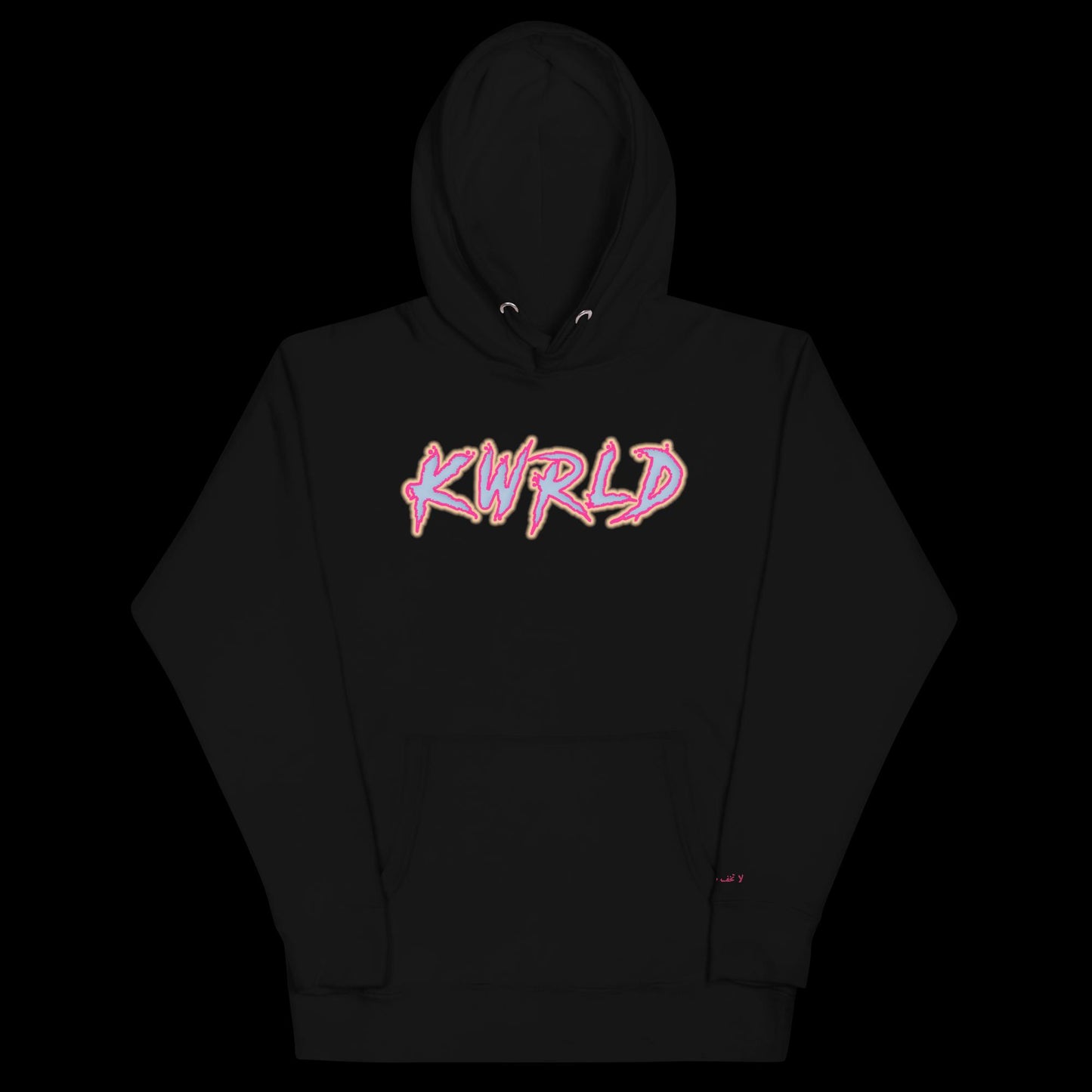 KWRLD X "PINKY, NO BRAIN" KREWL HOODIE